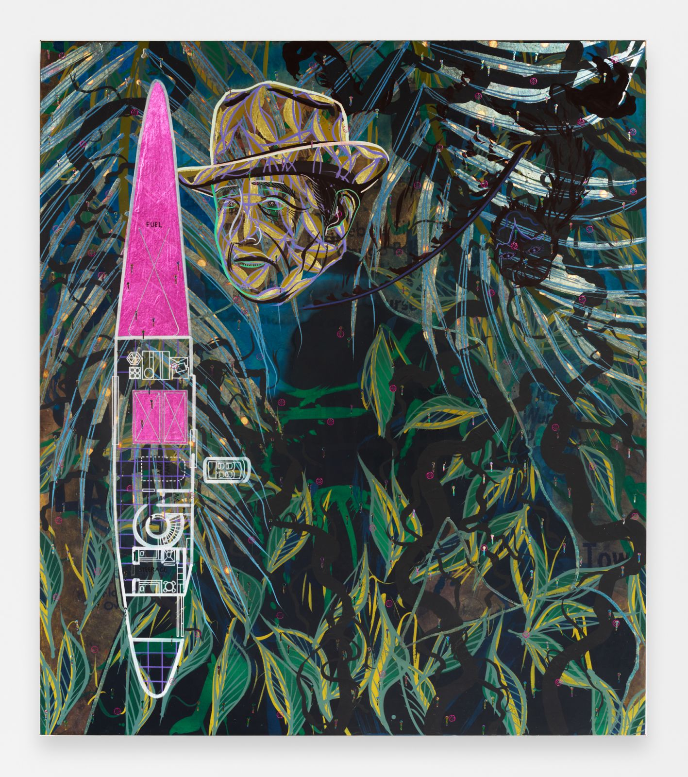 Tammy Nguyen’s "Twisted Around to the Rear" (2023) (Photo: courtesy Lehmann Maupin)