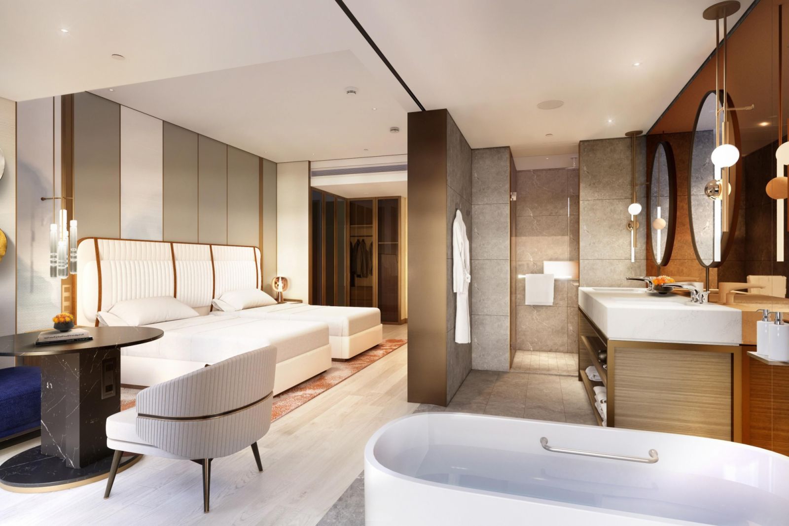 客房（Photo: 台中勤美洲際酒店 InterContinental Taichung）