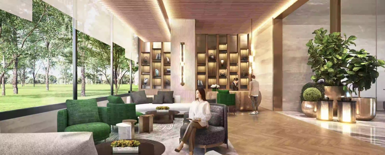 酒店大廳（Photo: 台中勤美洲際酒店 InterContinental Taichung）
