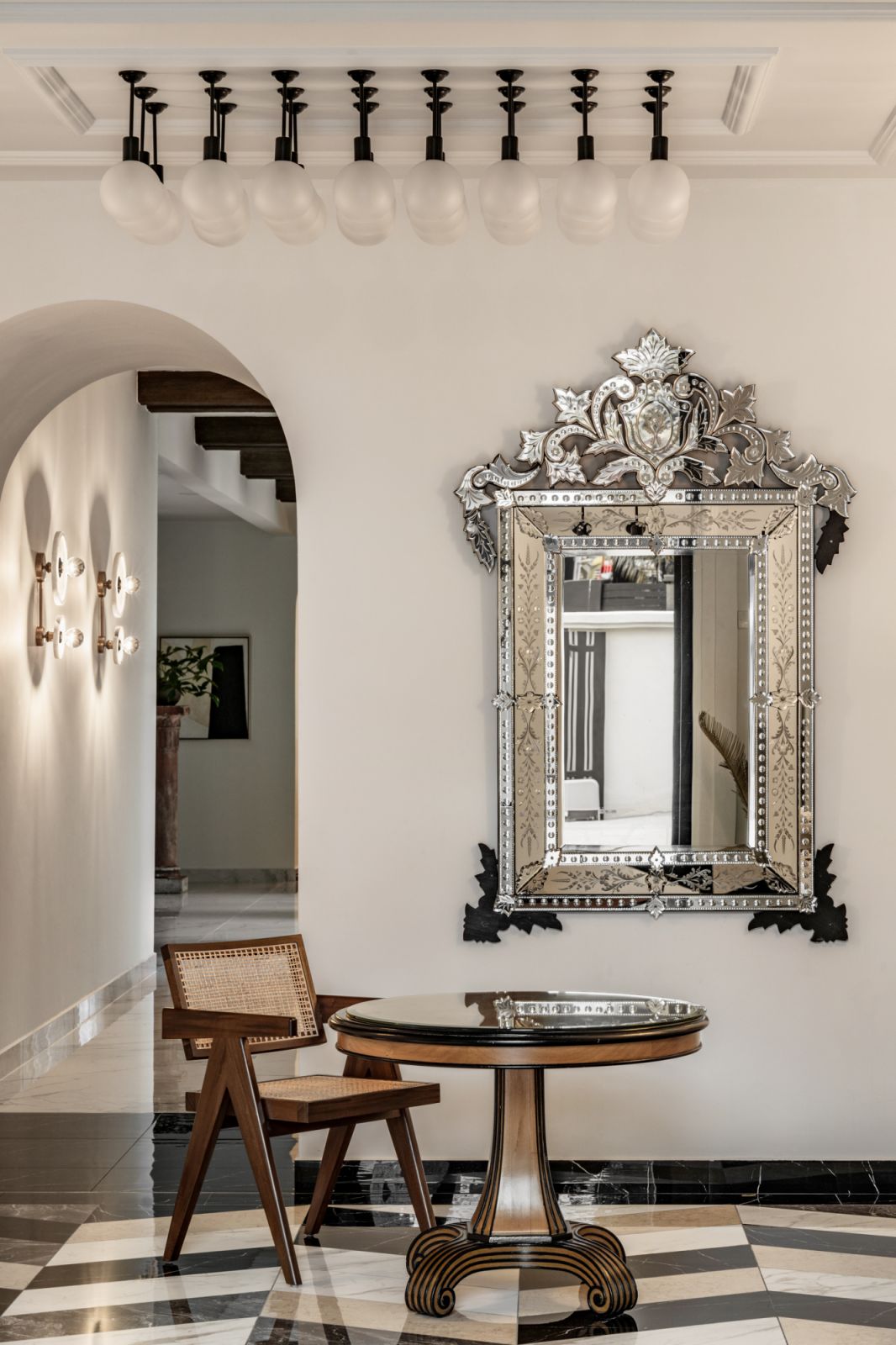 The foyer