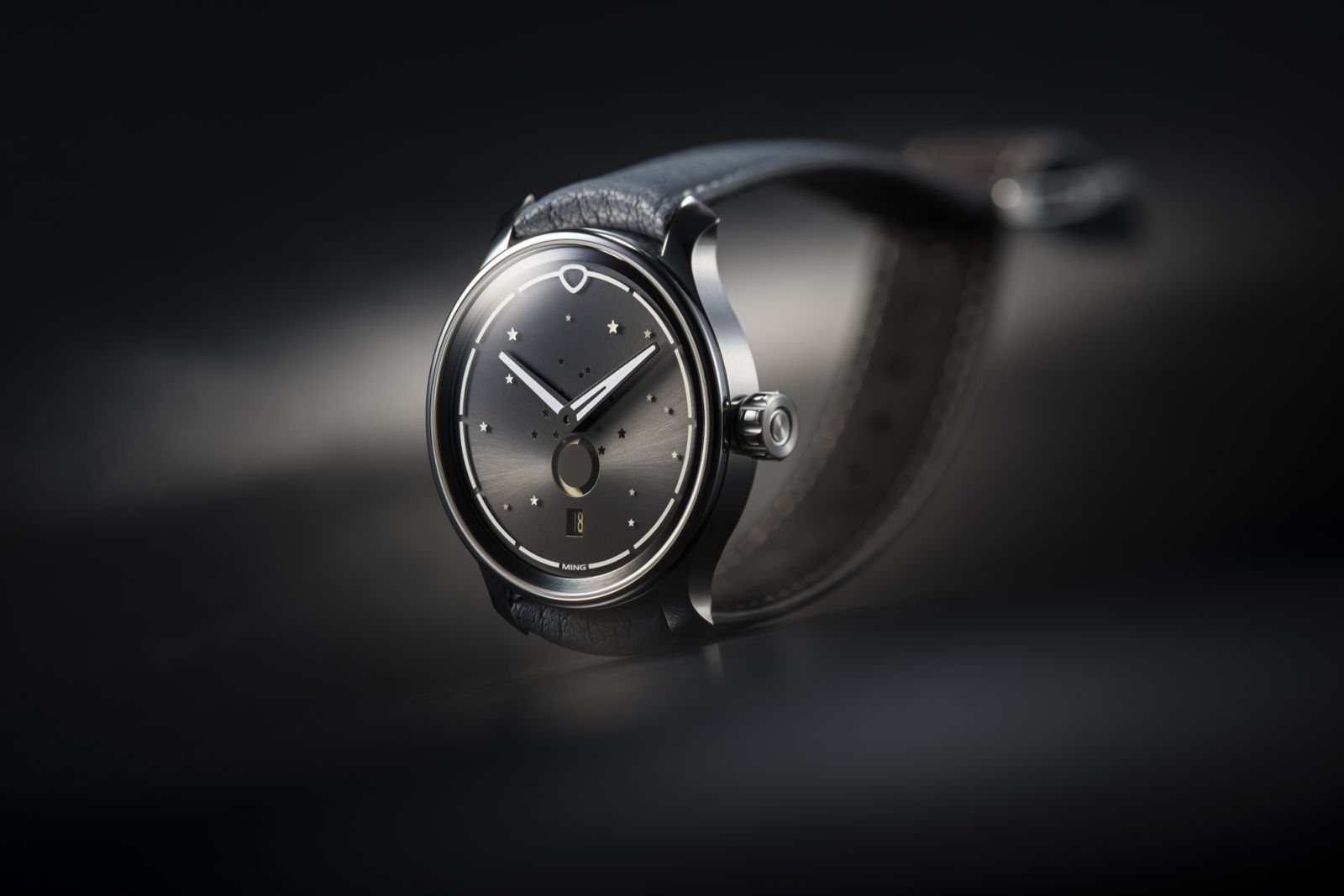 Ming 37.05 Series 2 with an anthracite dial