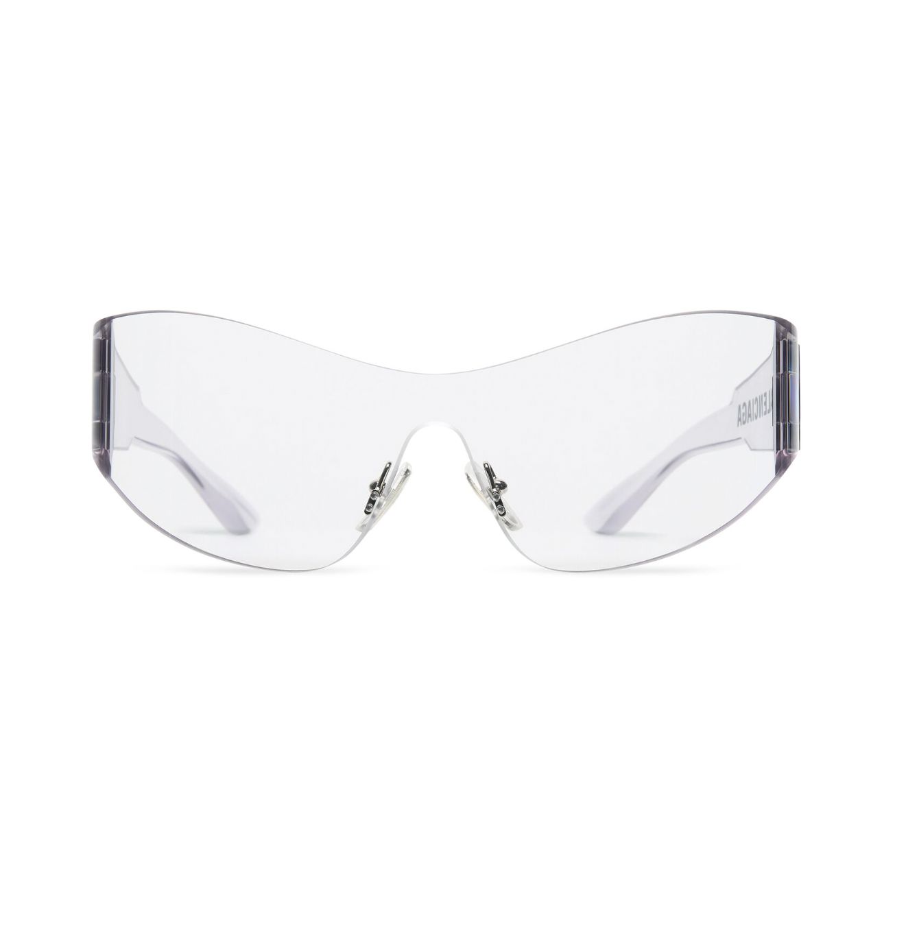 Balenciaga Mono Cat 2.0 Sunglasses in Clear Nylon