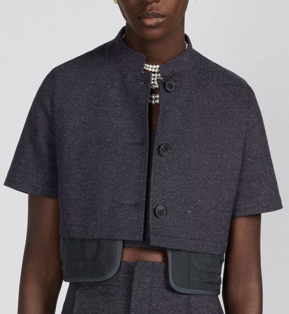 Dior two-in-one sleeved jacket