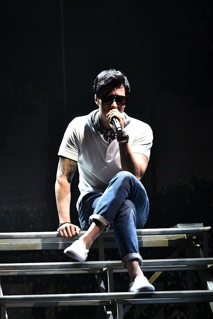 SHANGHAI, CHINA - AUGUST 02:  (CHINA OUT) South Korea singer and actor So Ji Sub attends fans meeting on August 2, 2015 in Shanghai, China.  (Photo by Visual China Group via Getty Images/Visual China Group via Getty Images)