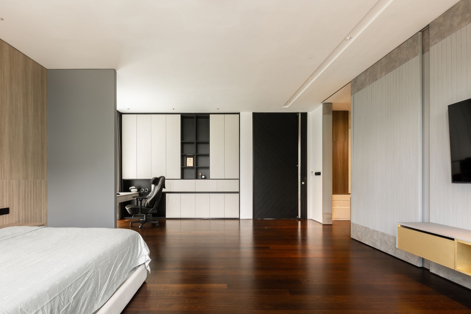 Built ins for neat storage