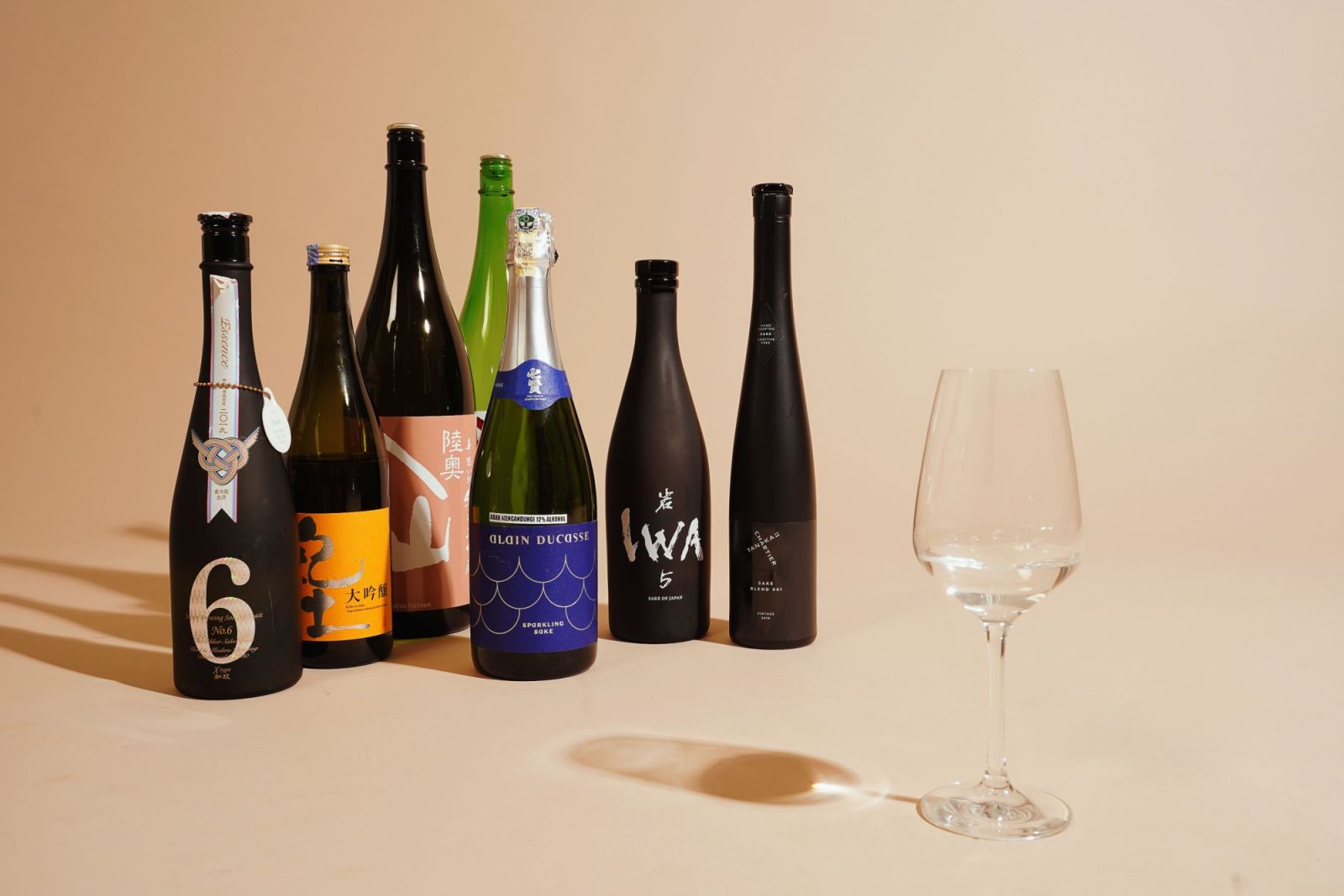 A portion of Leong's most loved modern sakés