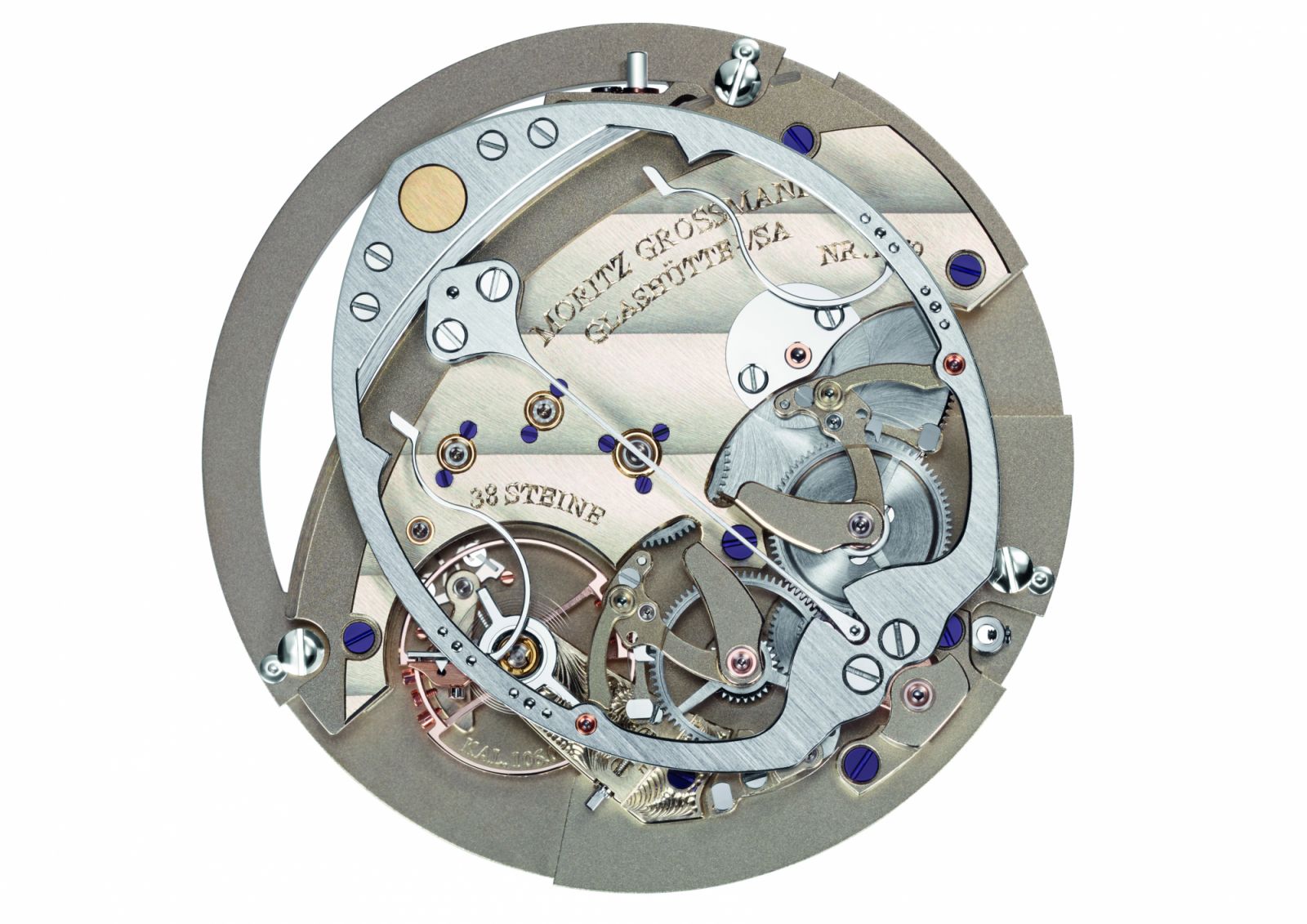 Moritz Grossmann Calibre 106.0 with the hammer winding system