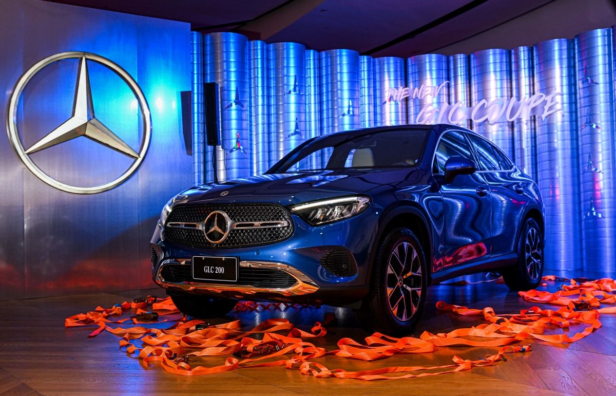 張狂曲線，展現 The new GLC Coupé 狂放不羈的性格。（Photo: Mercedes-Benz）