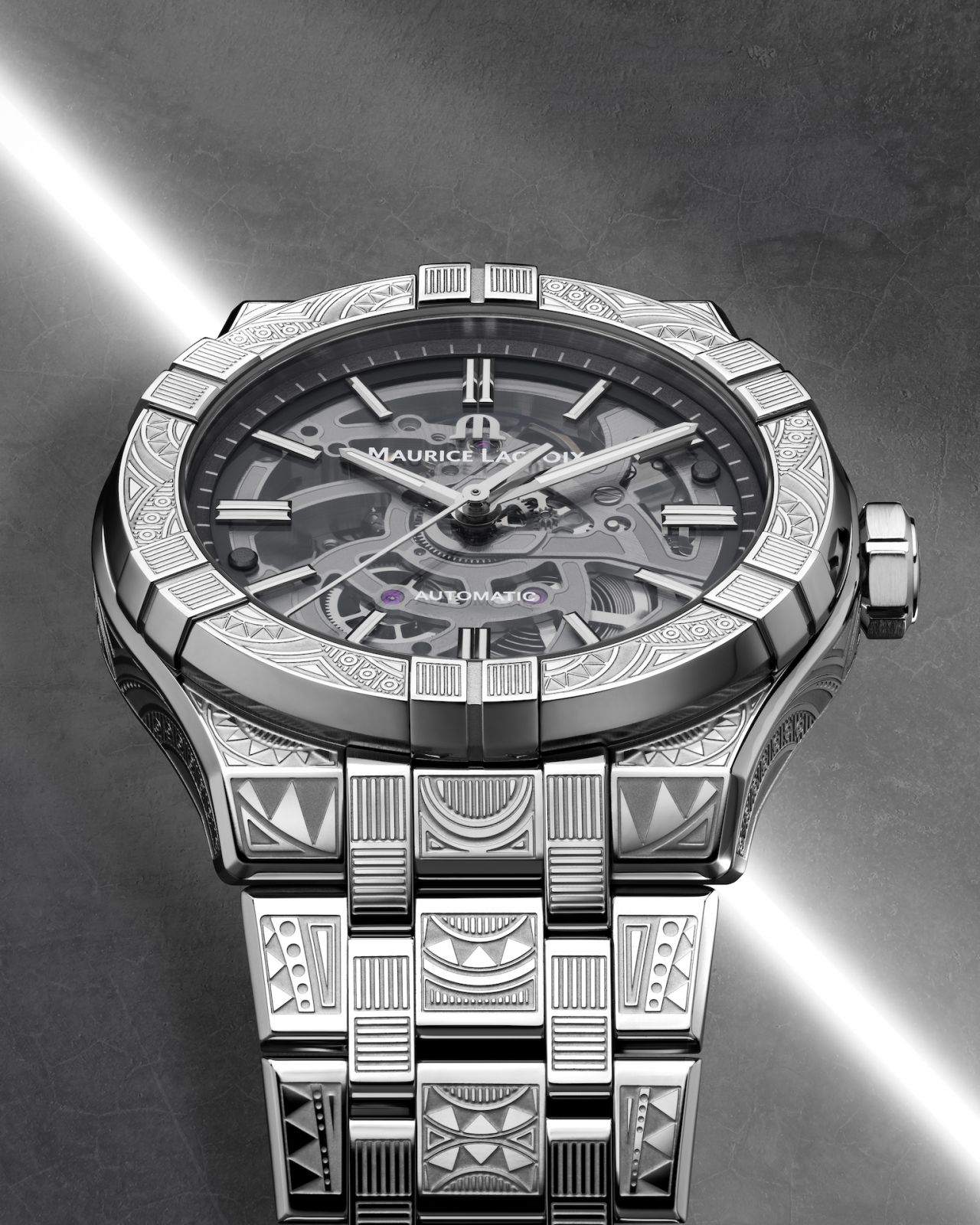 Maurice Lacroix Aikon Skeleton Urban Tribe
