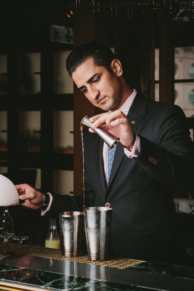 The Aubrey's resident mixologist