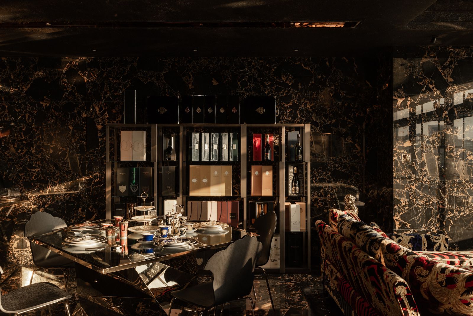 Layers of texture and patterns are a feast for the eyes