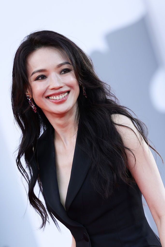 VENICE, ITALY - AUGUST 30: Shu Qi attends the opening red carpet at the 80th Venice International Film Festival on August 30, 2023 in Venice, Italy. (Photo by Maria Moratti/Getty Images)