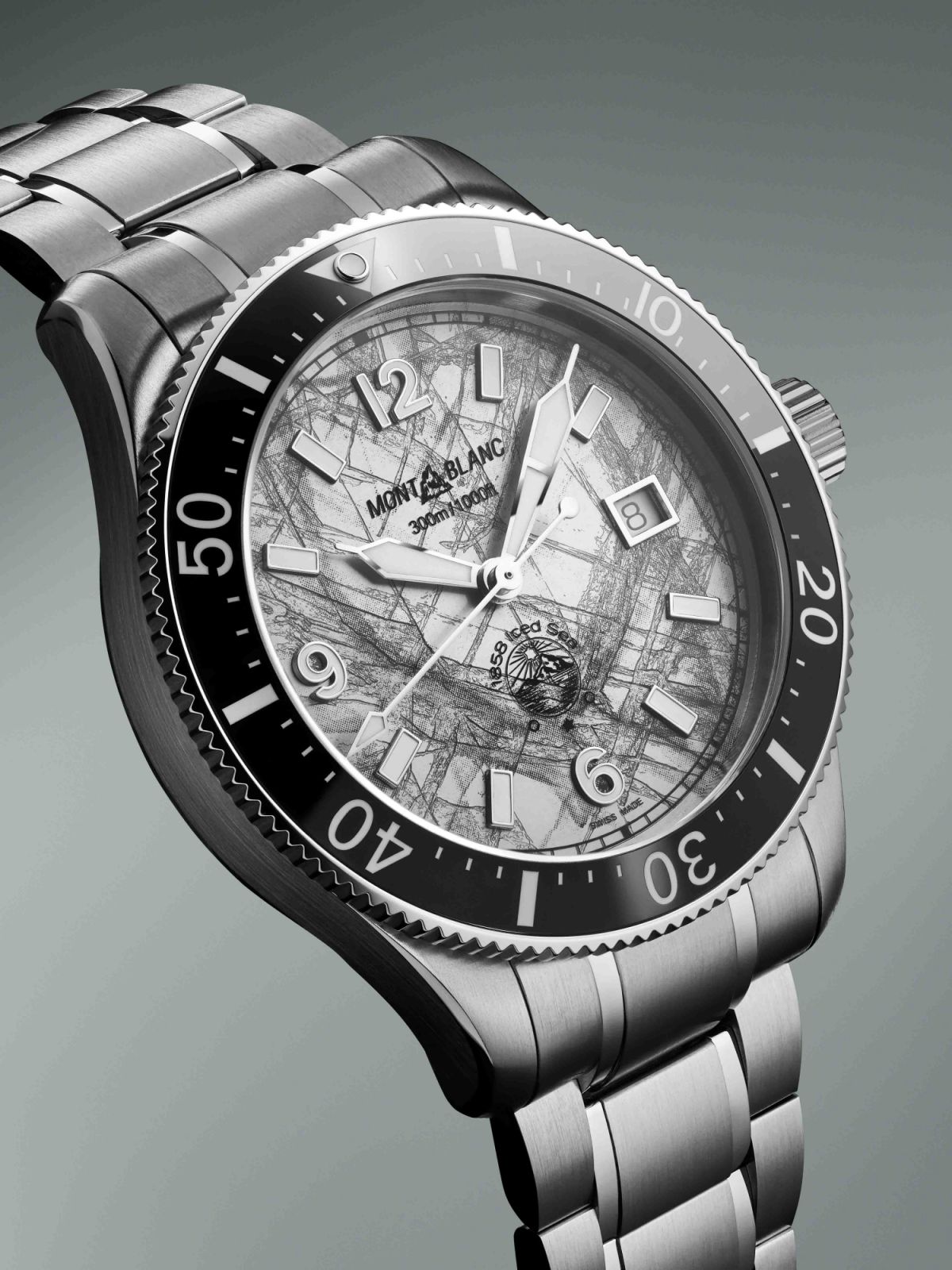 Montblanc 1858 Iced Sea Automatic Date (Photo: courtesy of Montblanc)
