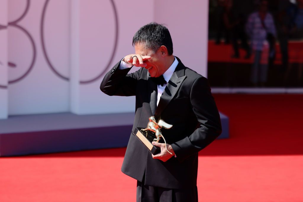 VENICE, ITALY - SEPTEMBER 02: Tony Leung Chiu-wai attends a red carpet for the Golden Lion For Lifetime Achievement Award & "The Lion's Share: A History Of The Mostra" at the 80th Venice International Film Festival on September 02, 2023 in Venice, Italy. (Photo by Ernesto Ruscio/Getty Images)