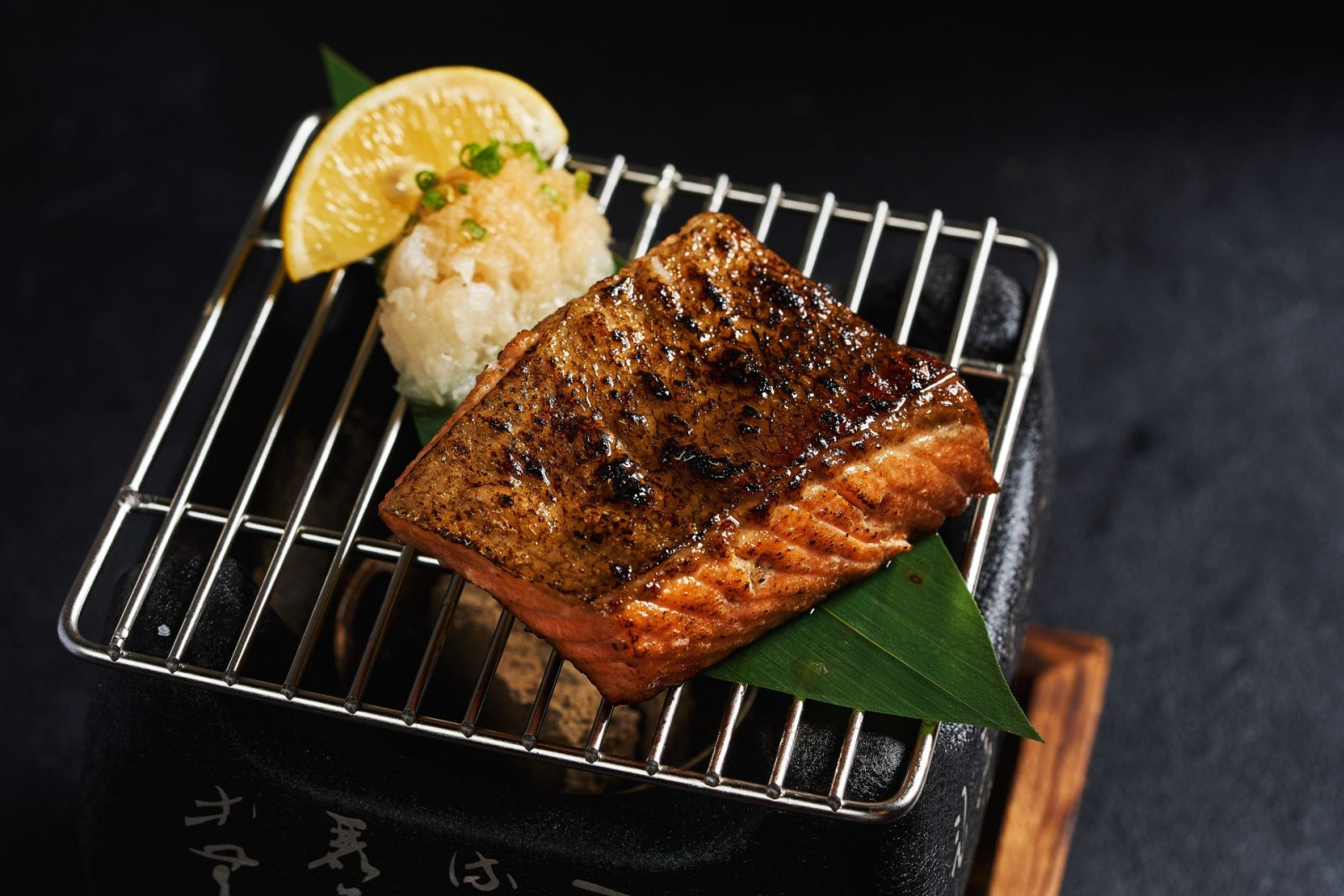 Sakagura Salmon Belly Robatayaki