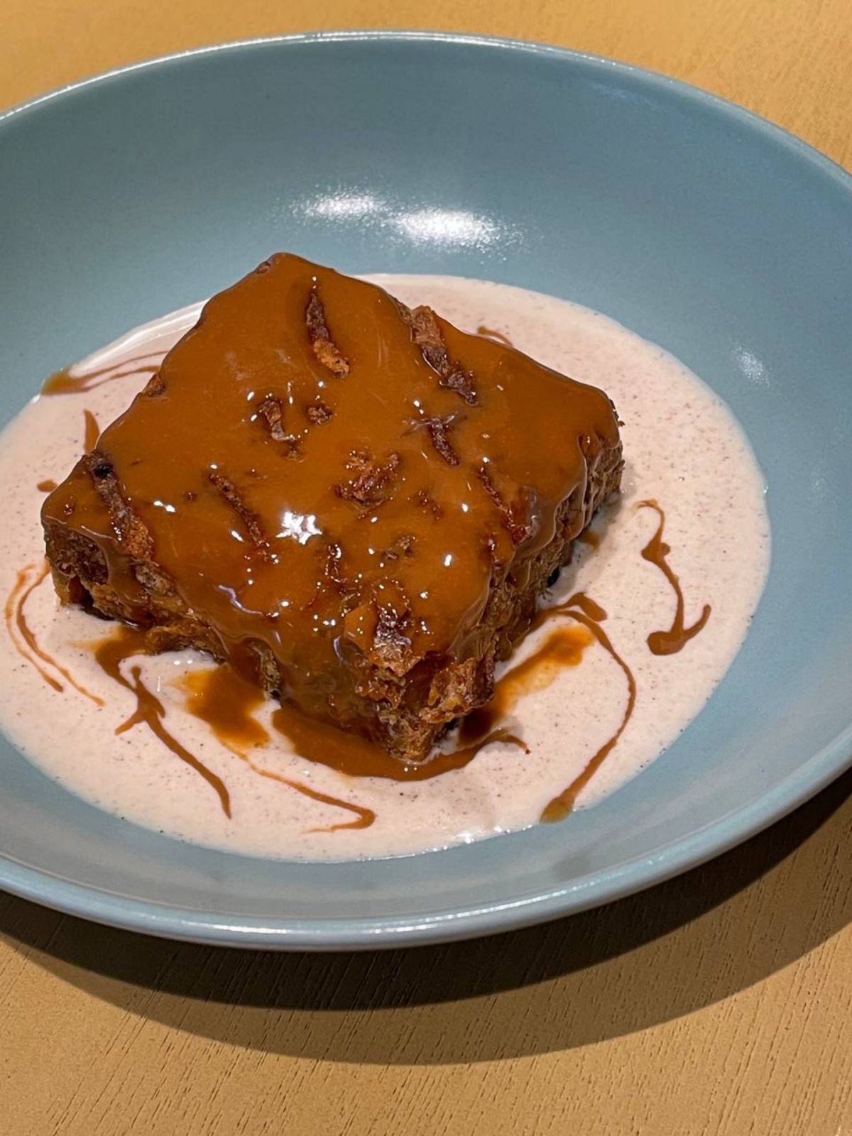 Taqueria Franco hotchata bread pudding 1