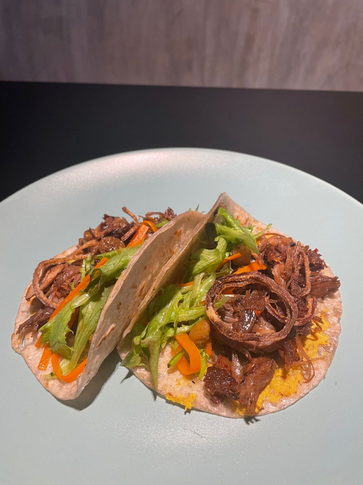 Taqueria Franco duck confit taco