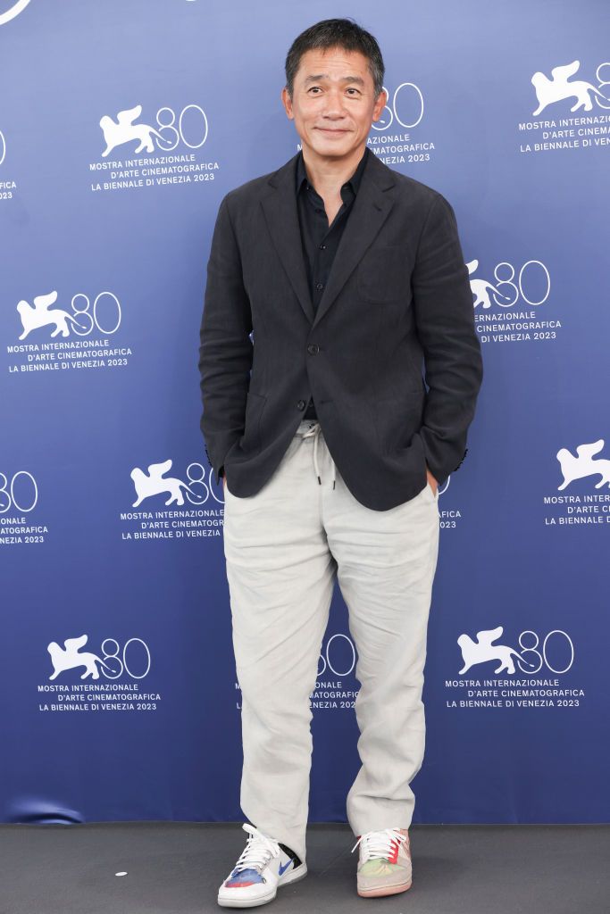 VENICE, ITALY - SEPTEMBER 02: Tony Leung attends a photocall for the Golden Lion For Lifetime Achievement & "The Lion's Share: A History Of The Mostra" at the 80th Venice International Film Festival on September 02, 2023 in Venice, Italy. (Photo by Alessandra Benedetti - Corbis/Corbis via Getty Images)