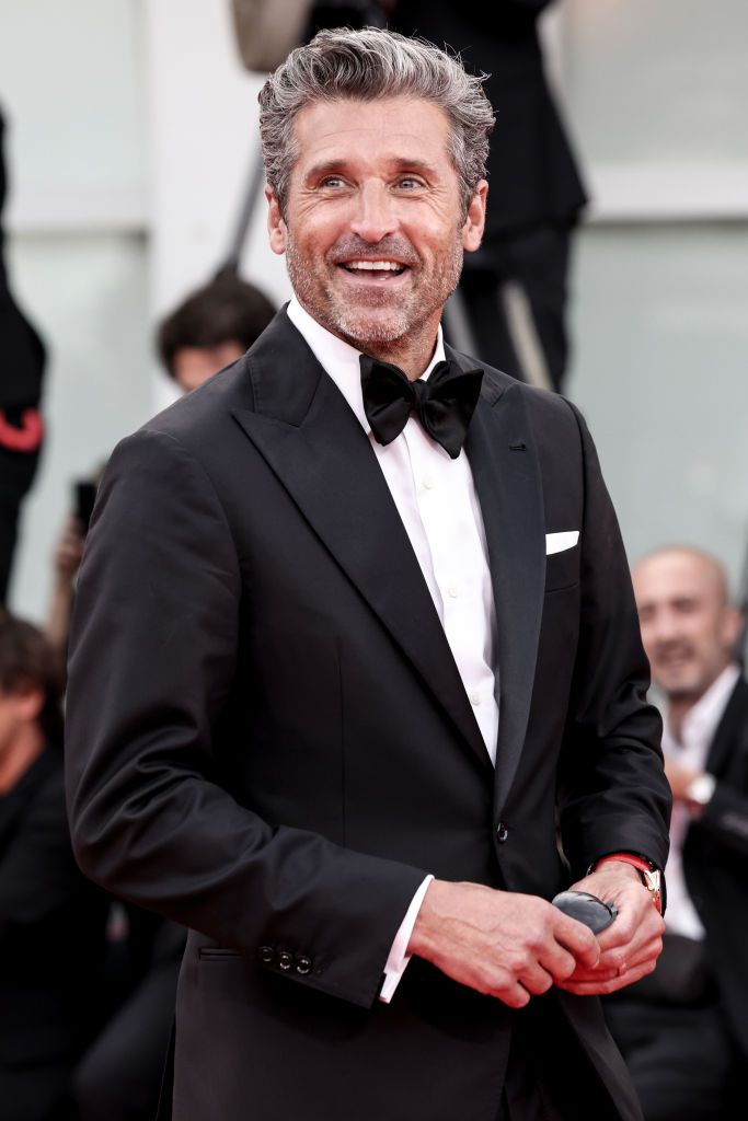 VENICE, ITALY - AUGUST 31: Patrick Dempsey attends a red carpet for the movie "Ferrari" at the 80th Venice International Film Festival on August 31, 2023 in Venice, Italy. (Photo by Alessandra Benedetti - Corbis/Corbis via Getty Images)