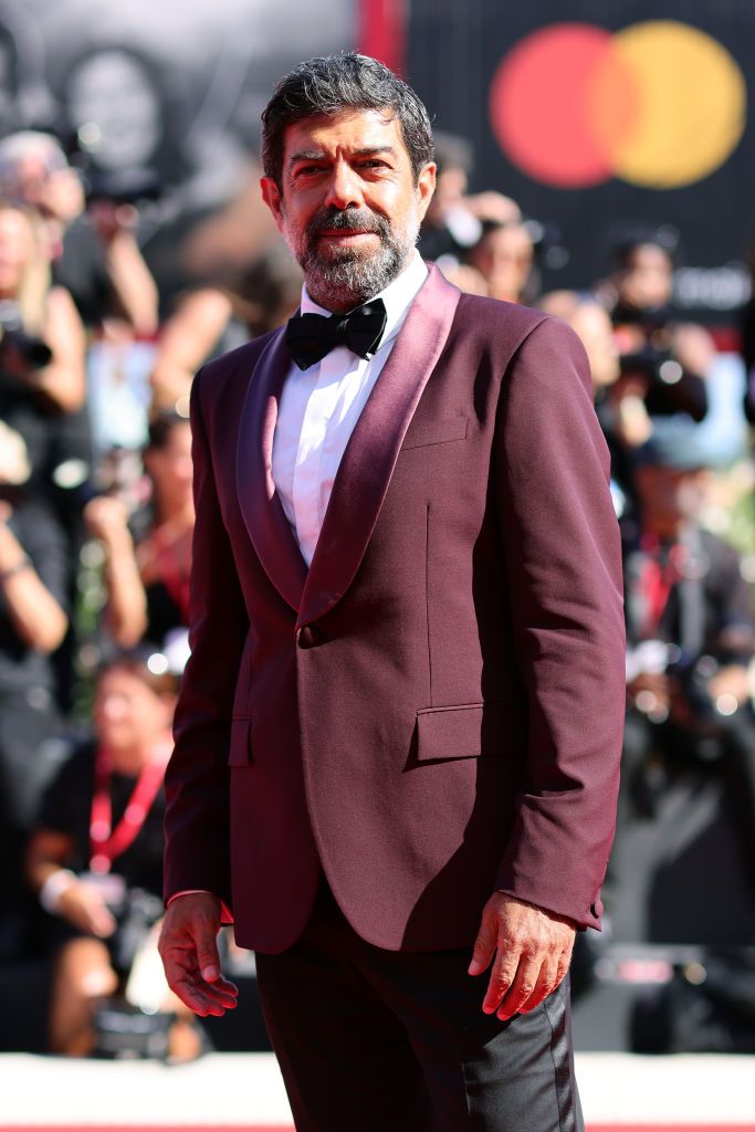 VENICE, ITALY - SEPTEMBER 02: Pierfrancesco Favino attends a red carpet for the movie "Adagio" at the 80th Venice International Film Festival on September 02, 2023 in Venice, Italy. (Photo by Andreas Rentz/Getty Images)
