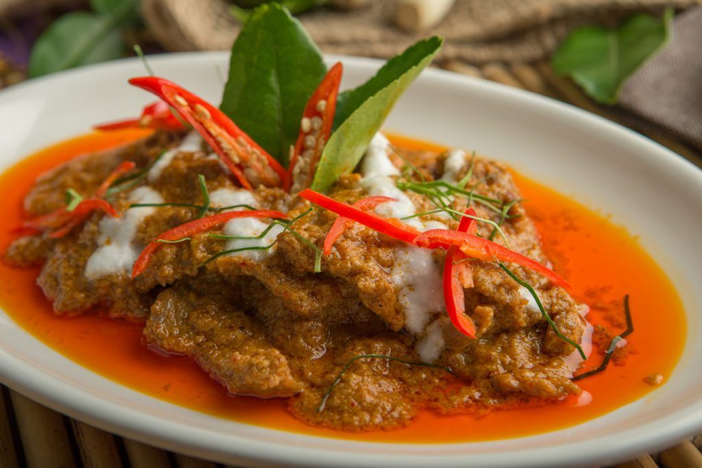 Kaeng panaeng, a richer version of Thai red curry (Photo: A-Roy Thai) thai restaurant singapore
