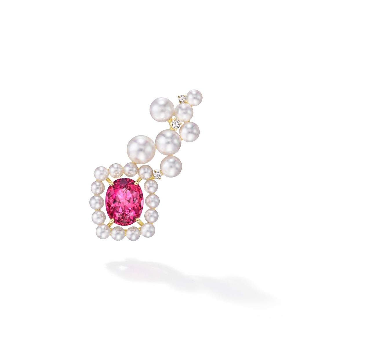 TASAKI Atelier Ore 夾式耳環。(Photo: TASAKI)