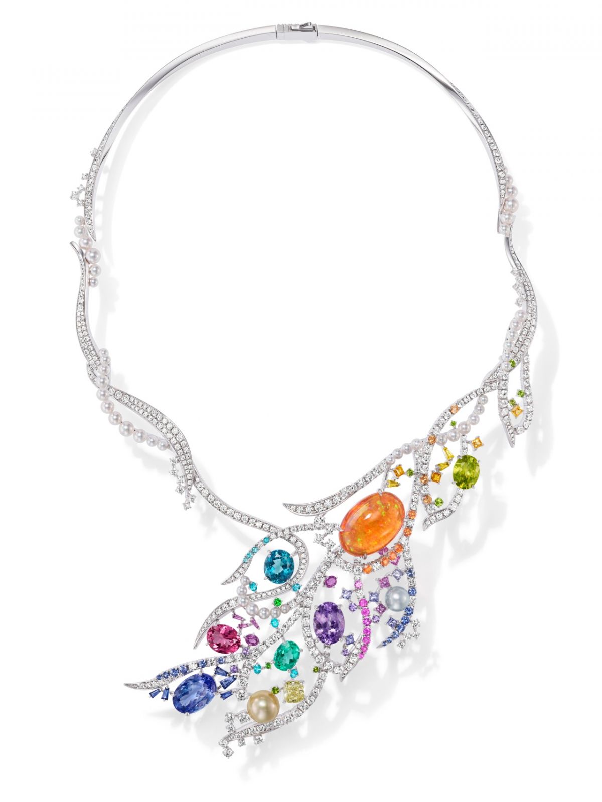 TASAKI Atelier Ore 項鍊,定價NT$16,900,000,為本次來台展出作品中最高定價。(Photo: TASAKI)