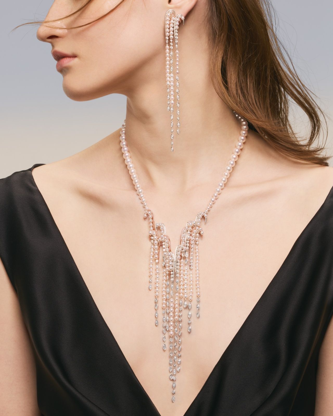 TASAKI Atelier系列Waterfall形象圖。(Photo: TASAKI)
