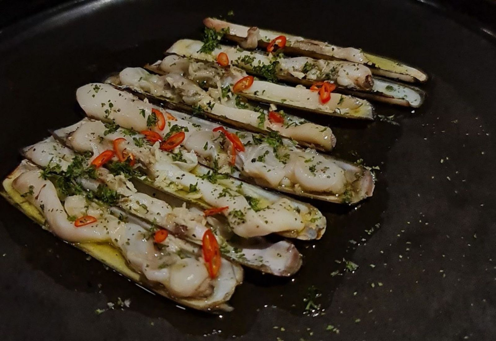 Off Menu Dishes - TXOKO Navajas al Josper