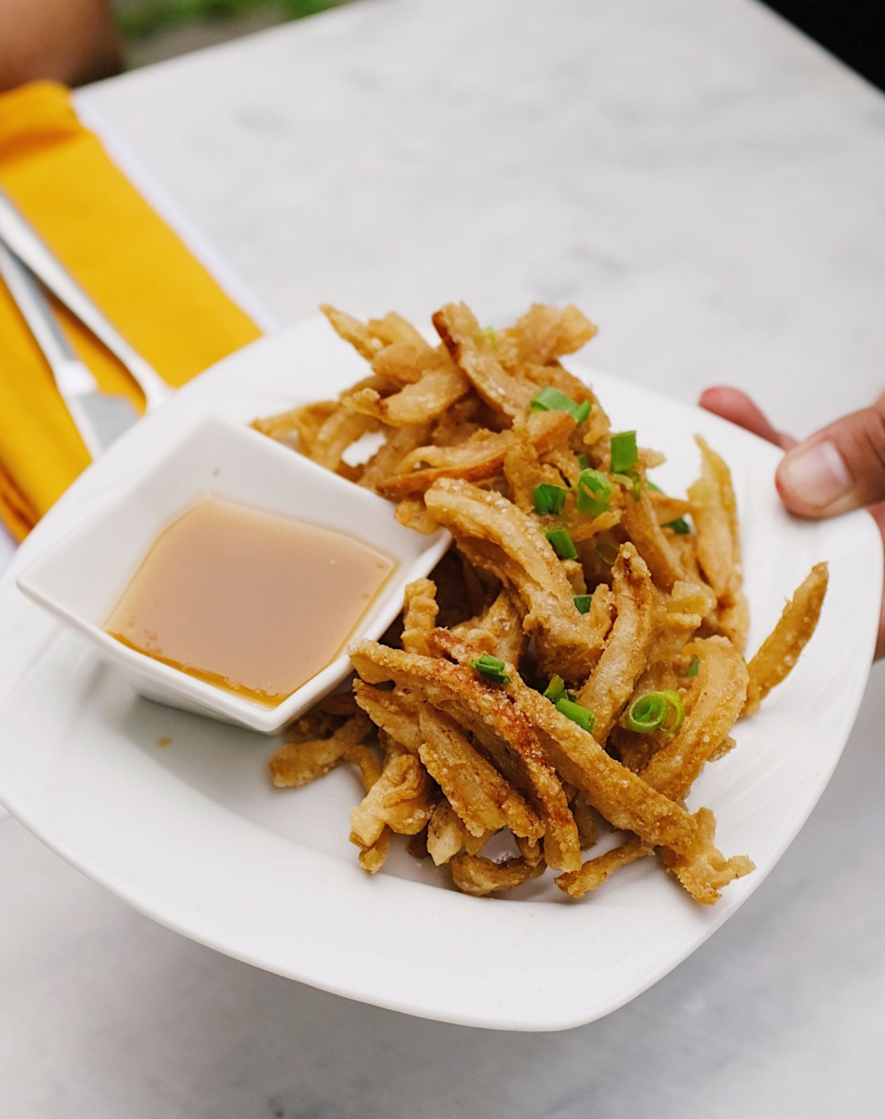 Off Menu Dishes - Huckleberry Pork Cracklings 2