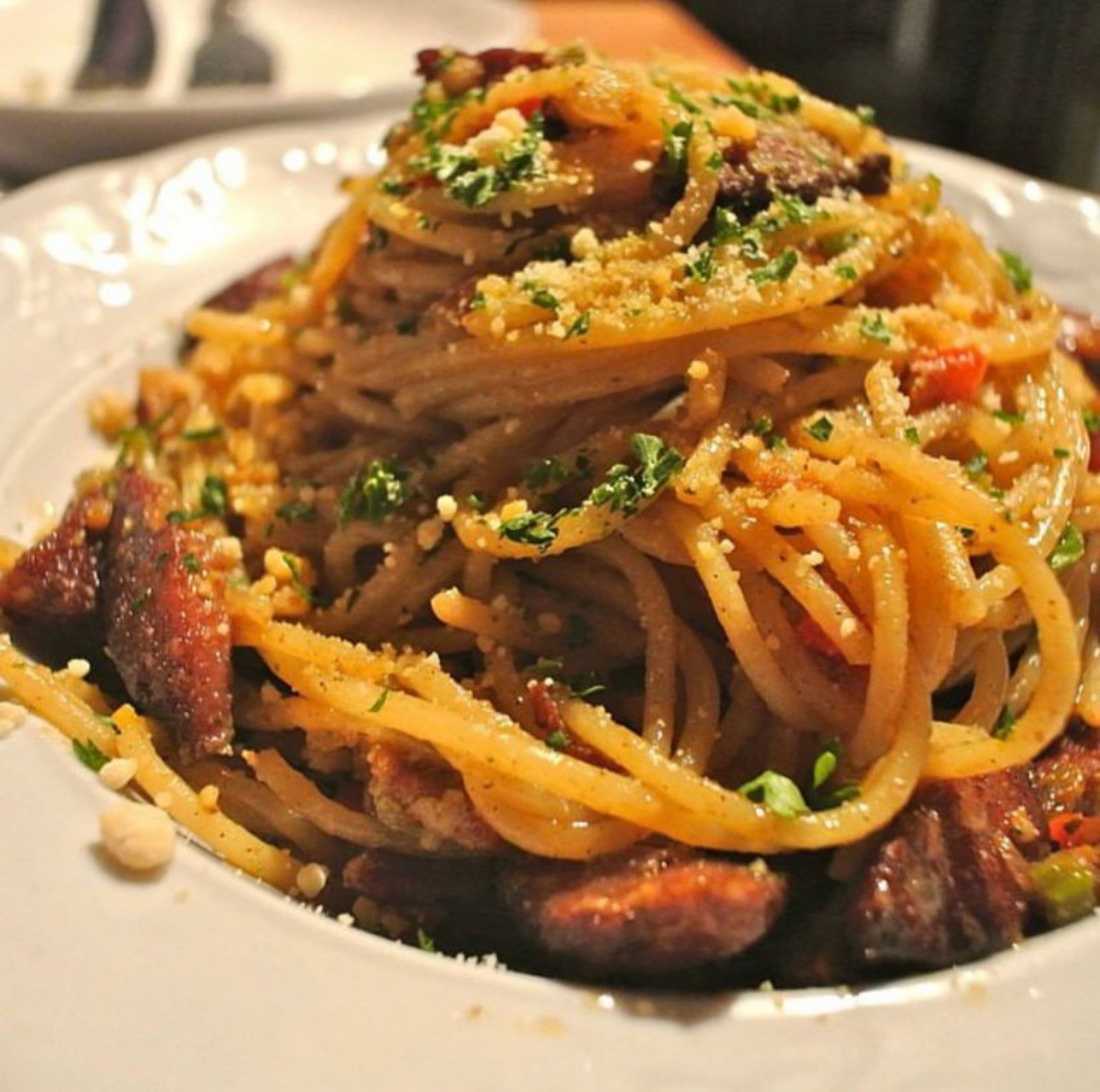 Off Menu Dishes - Huckleberry Spaghetti