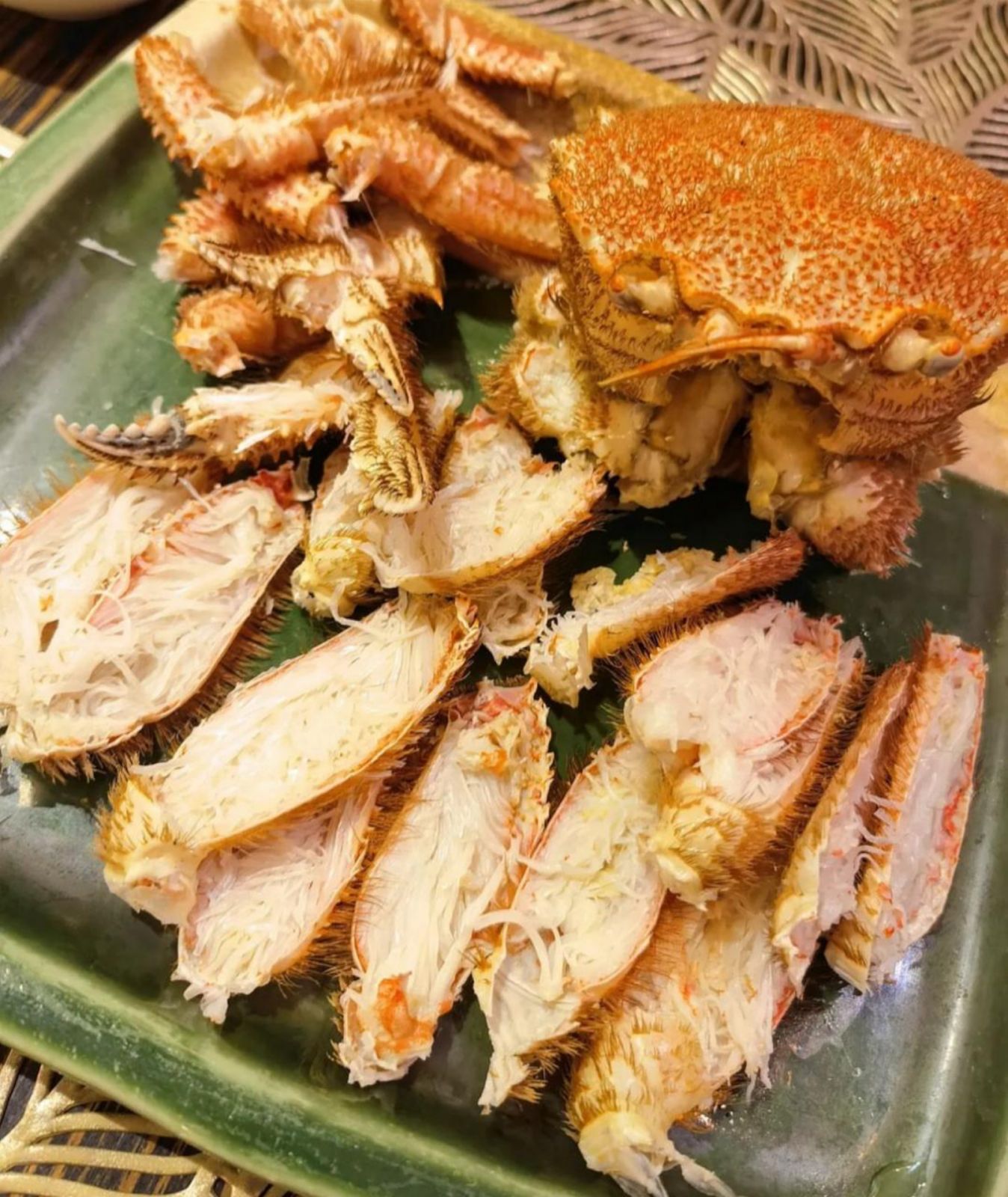 Off Menu Dishes - Keizo horsehair crab