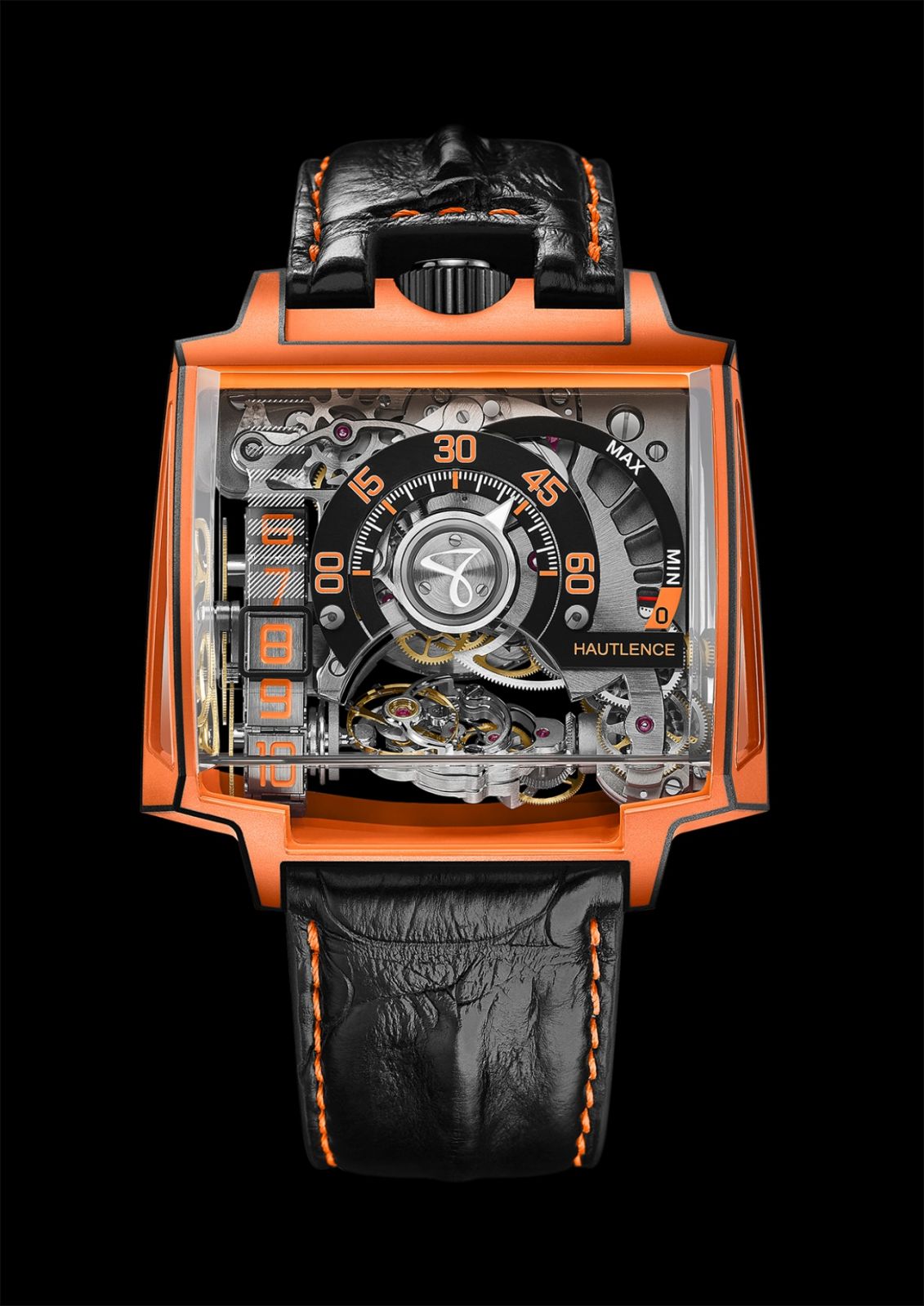 豪朗時Vortex Gamma Magma腕錶。(Photo: Hautlence)