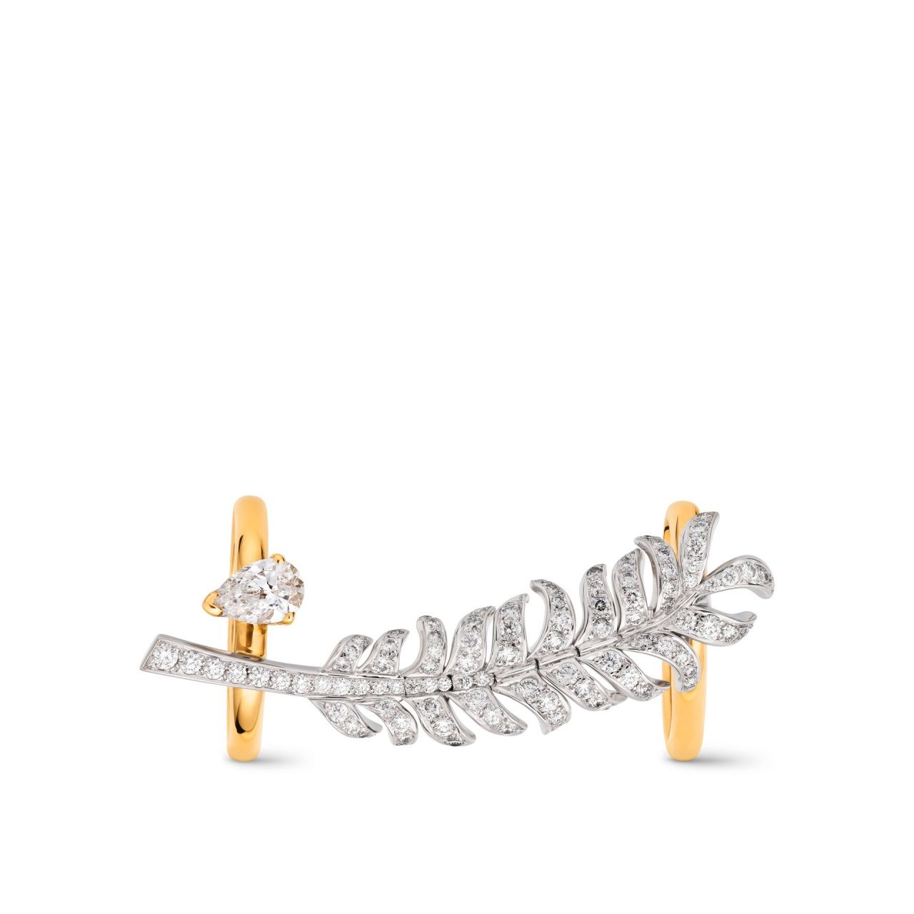 Plume de Chanel戒指。(Photo: CHANEL )