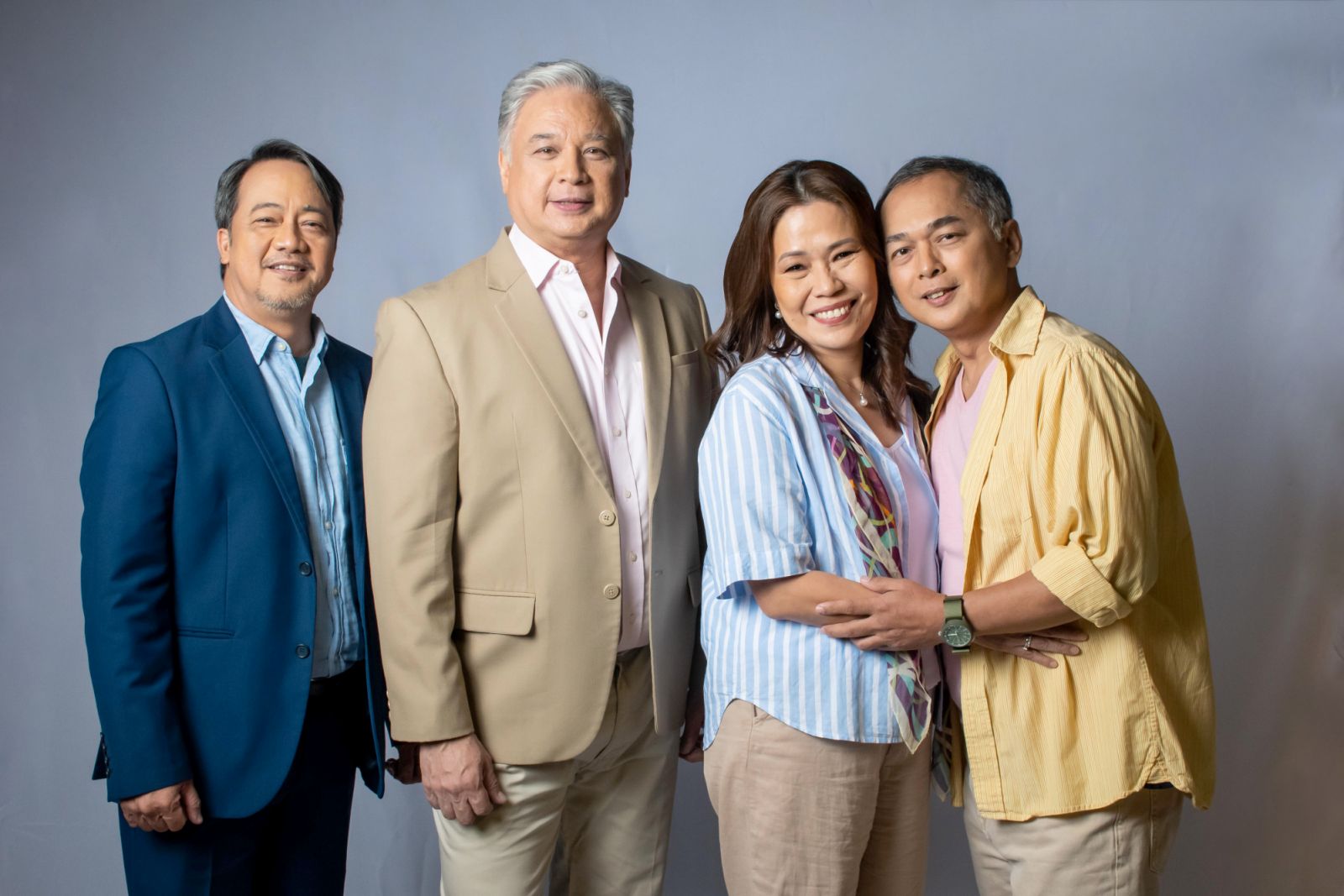 Raul Montesa, Ricky Davao, Nenel Arcayan and Joel Nuñez