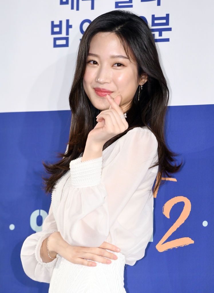 SEOUL, SOUTH KOREA - March 25: Actress Moon Ga-Young during JTBC Drama 'Welcome to Waikiki2' Press Conference at Conrad Hotel on March 25, 2019 in Seoul, South Korea. (Photo by The Chosunilbo JNS/Imazins via Getty Images)