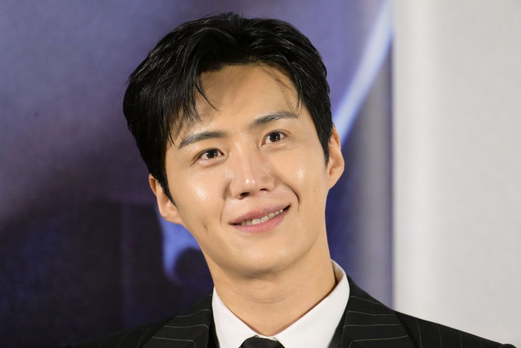 SEOUL, SOUTH KOREA - MAY 22: Actor Kim Seon-ho attends the press conference of korean movie "The Childe" at LOTTE CINEMA Konkuk Univ. on May 22, 2023 in Seoul, South Korea. The movie will come out on June 21 in Korea. (Photo by The Chosunilbo JNS/Imazins via Getty Images)