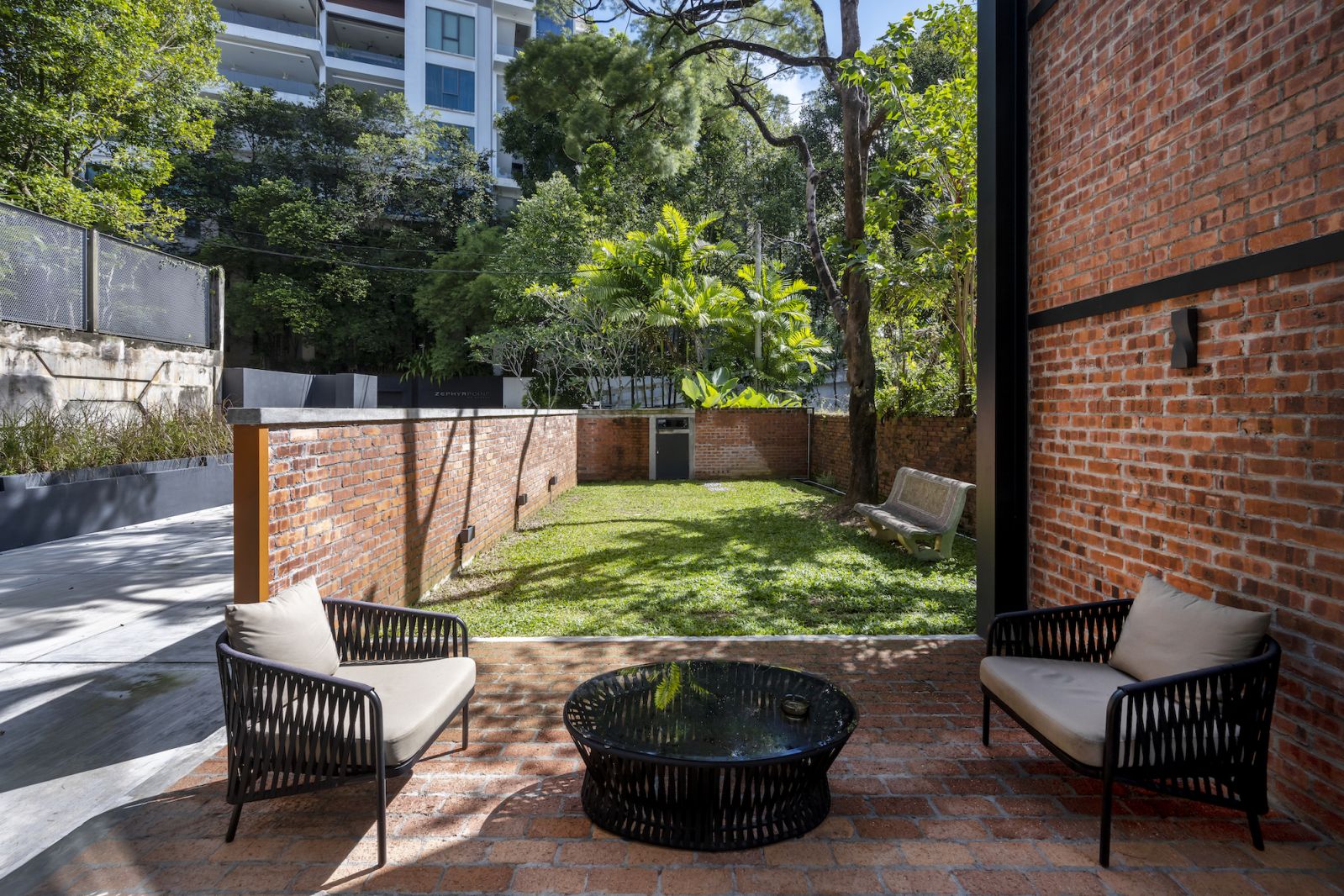 Garden patio