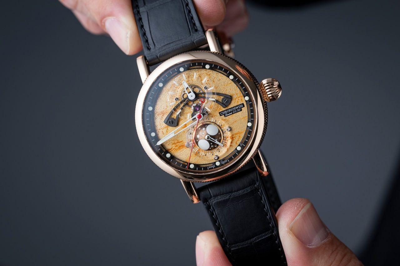 Chronoswiss Space Timer Jupiter，以木星為主題、限量50枚的太空主題腕錶。（Photo: Chronoswiss）