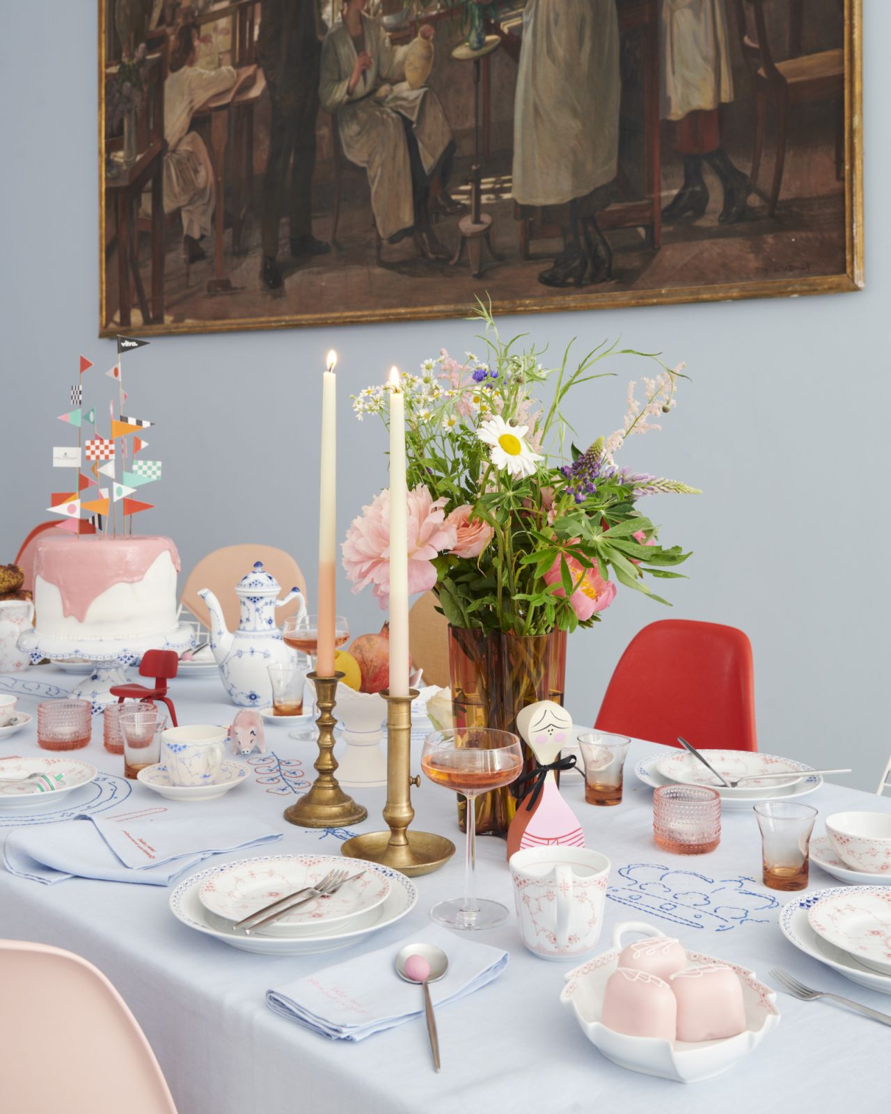 Royal Copenhagen’s new coral shade