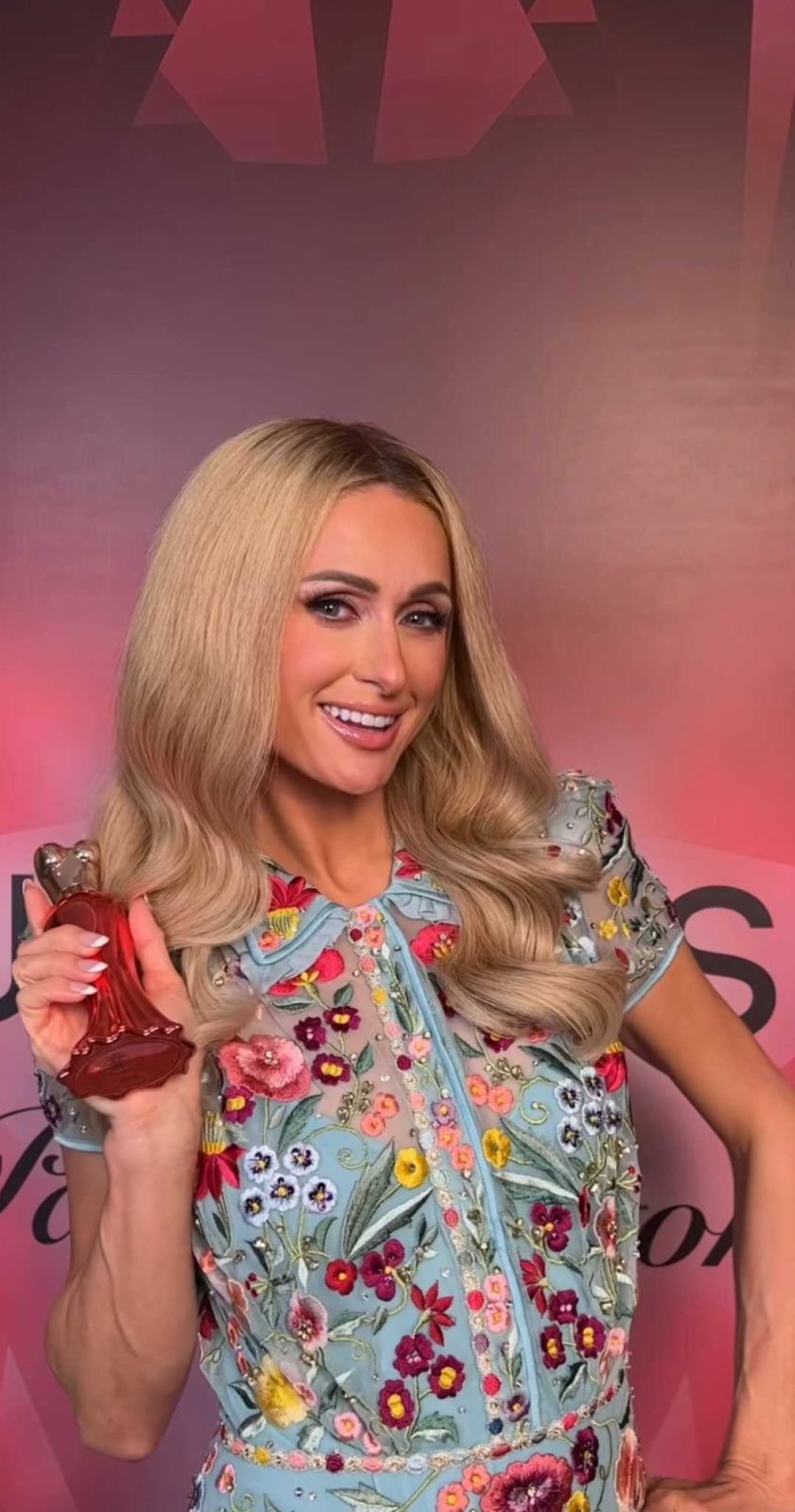 Paris Hilton in Kuala Lumpur Ruby Rush fragrance launch