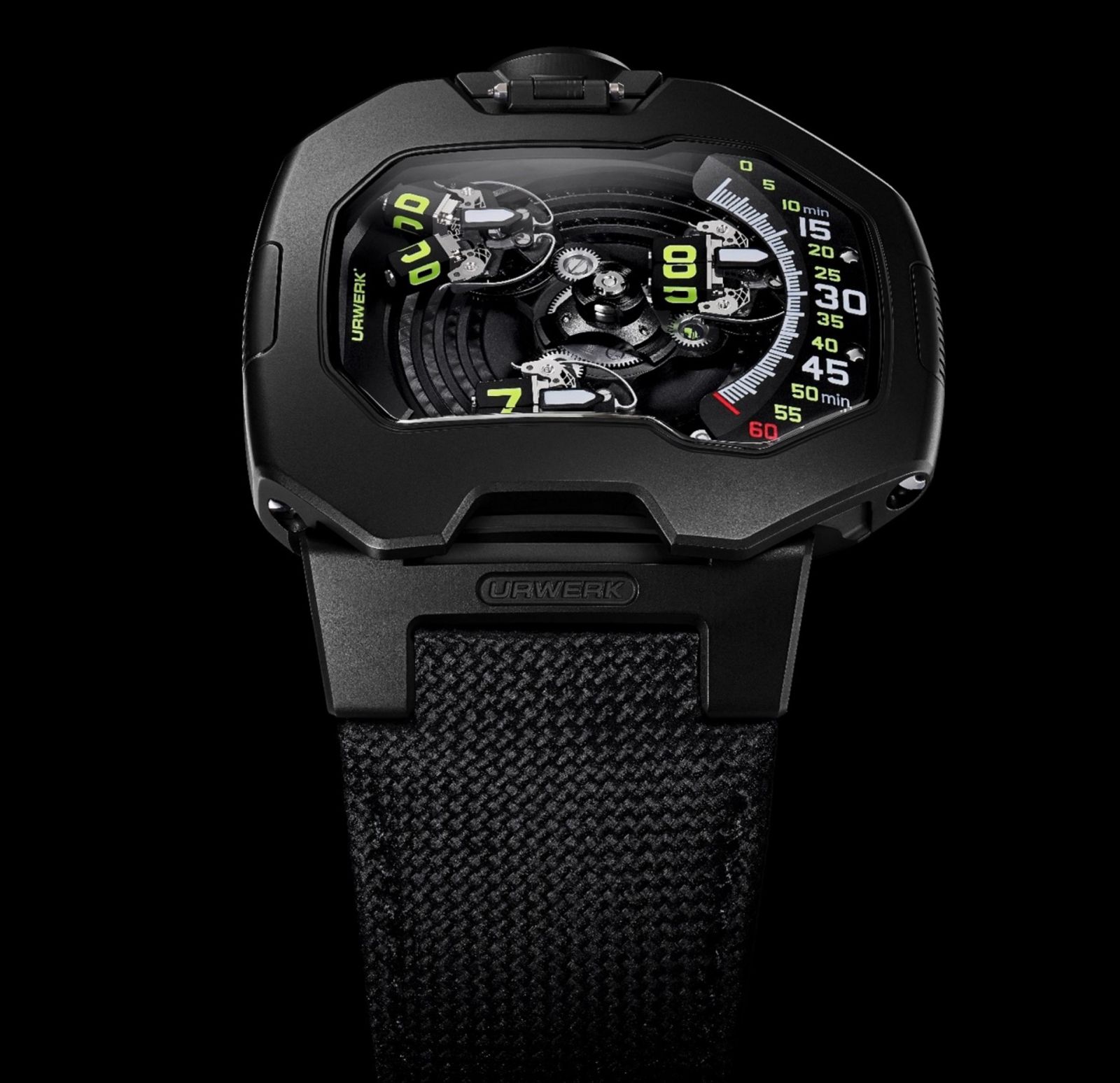 Urwerk重點作品UR-120 Space Black(Photo: Urwerk)
