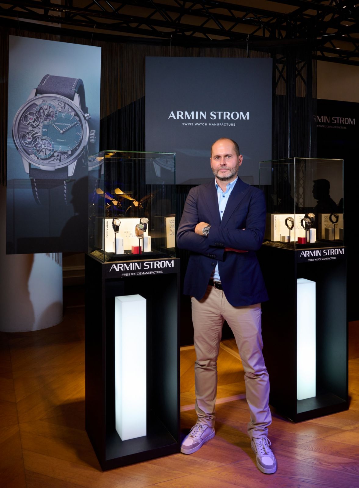 Armin Strom共同創辦人之一的Serge Michel。(Photo: Swiss Prestige)