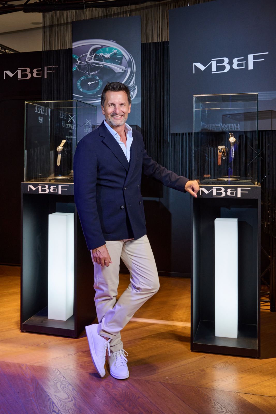 MB&F 創辦人Maximilian Busser再度親自來台與藏家見面。(Photo: Swiss Prestige)