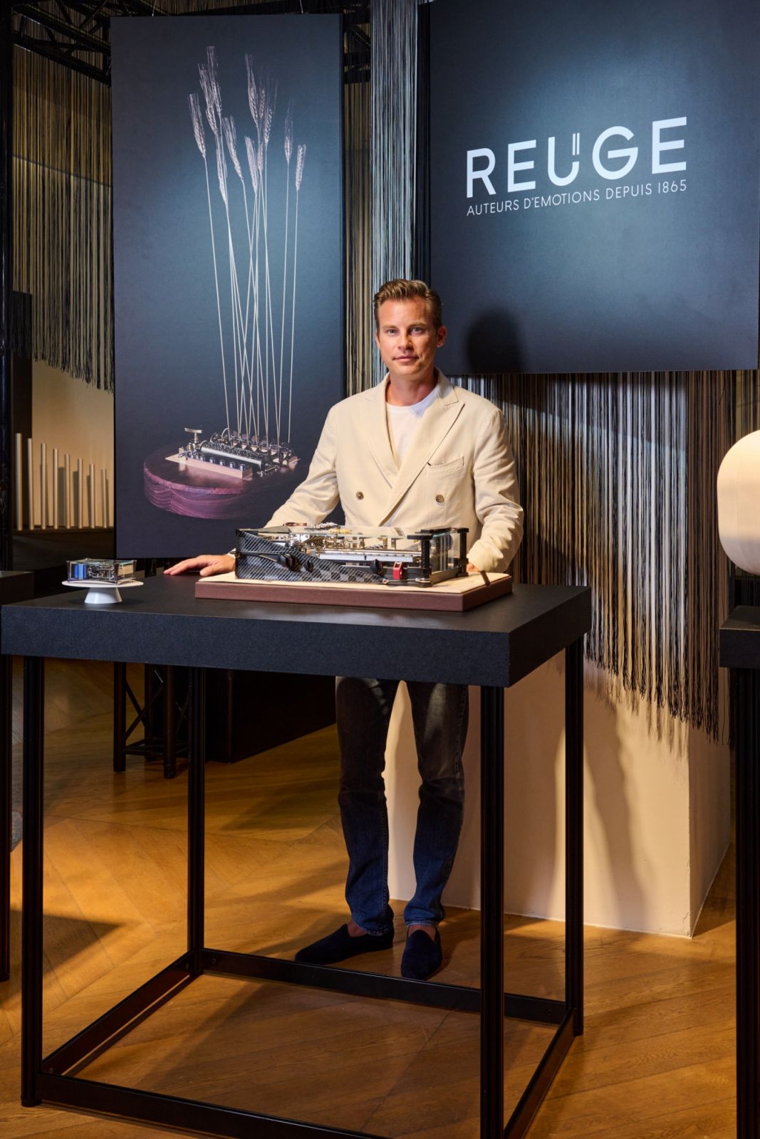 Reuge品牌代表Jorg Hysek。(Photo: Swiss Prestige)