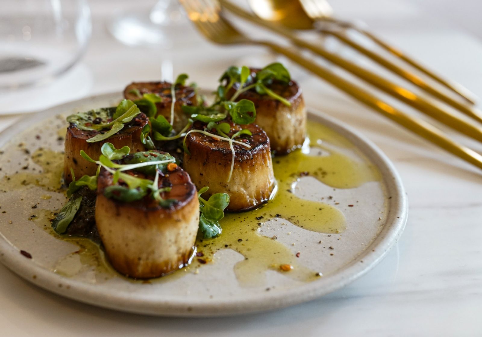 Mushroom scallops