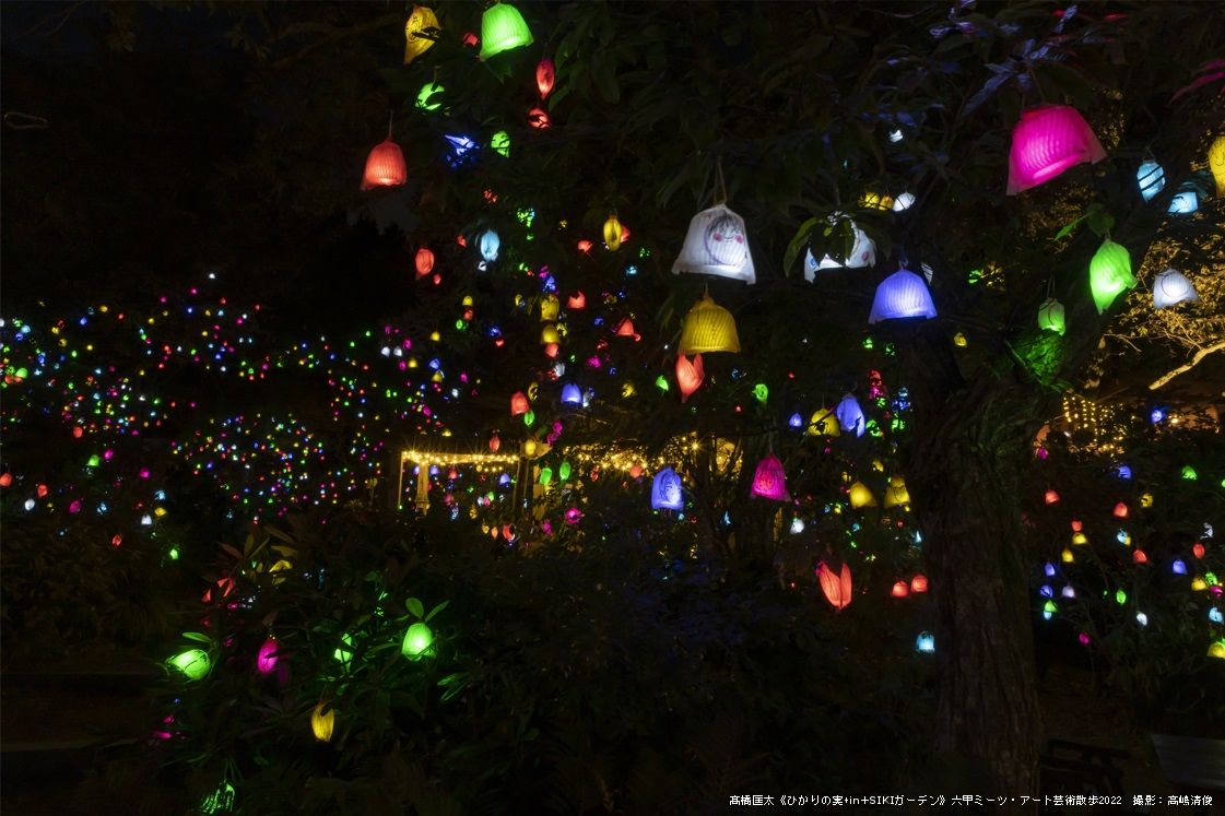 「光之森林」夜間藝術漫步(Photo: 阪急阪神集團提供)