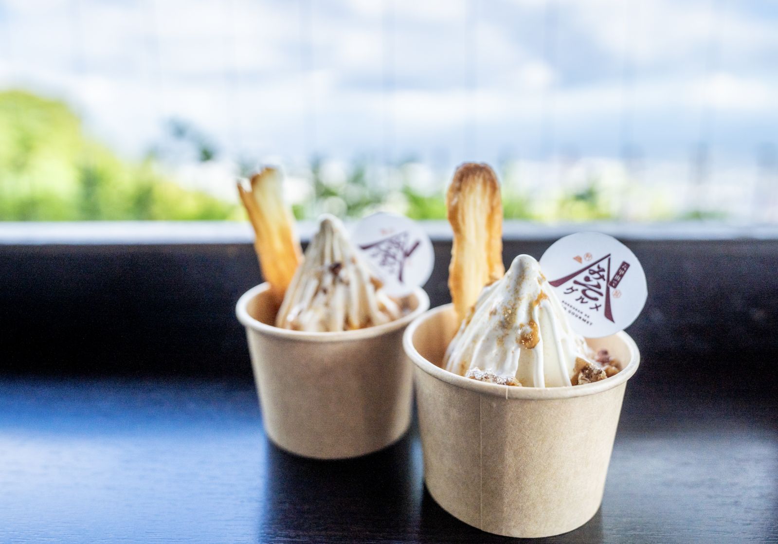 「TENRAN CAFE」道地霜淇淋(Photo: 阪急阪神集團提供)