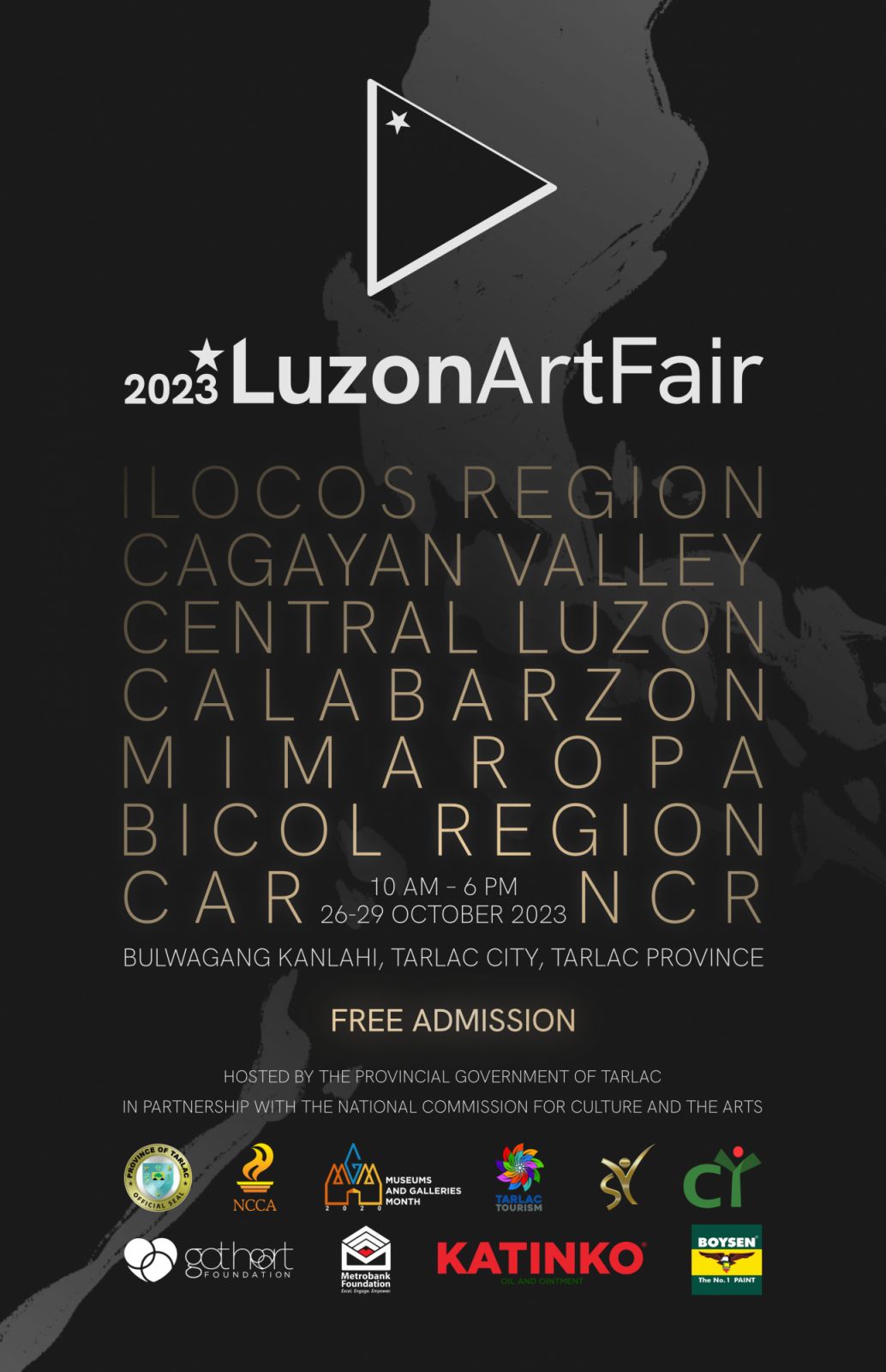 2023 Luzon Art Fair Main Poster