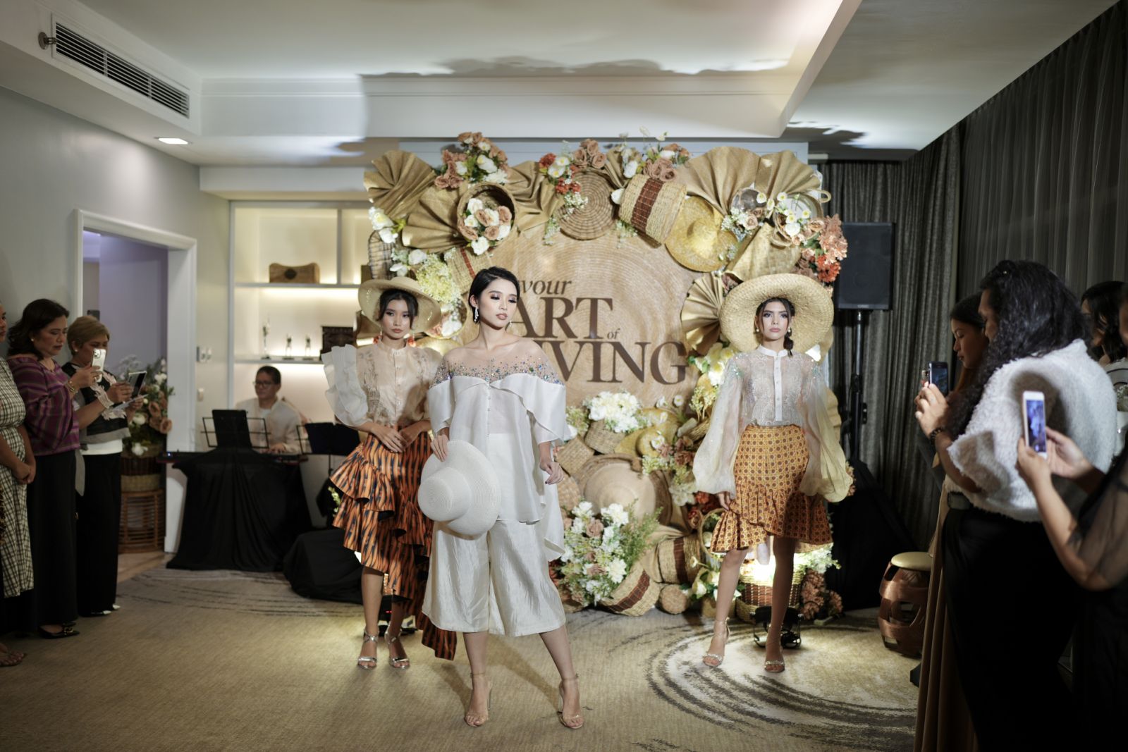 Happy Andrada, Filipiniana collection, Ascott Makati